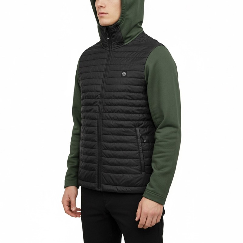 Ternua Chaqueta Fibras Híbrida Brienz Hybrid Verde Dark Forest Hombre
