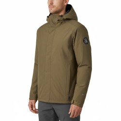 Ternua Chaqueta Impermeable Torngat Marrón Butternut Hombre