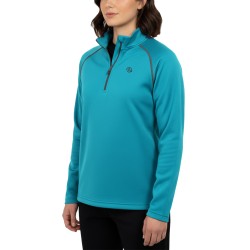 Ternua Pull Polar Drac 1/2 Zip Azul Fresh Duck Blue Mujer