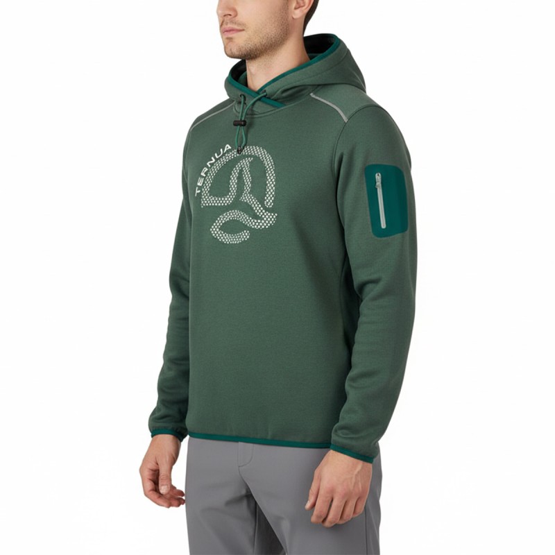 Ternua Sudadera Fox Point Hoody M Verde Posy Green Hombre