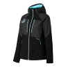 Ternua Chaqueta Polar Cortavientos Kimoa Black Negro Azul Mujer