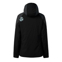 Ternua Chaqueta Polar Cortavientos Kimoa Black Negro Azul Mujer