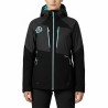 Ternua Chaqueta Polar Cortavientos Kimoa Black Negro Azul Mujer