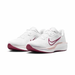 Nike Zapatilla Running Quest 6 Blanco White Mujer