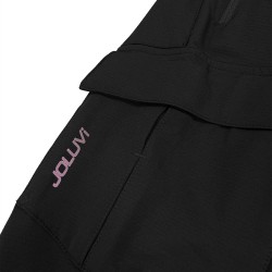 Joluvi Pantalón Trekking Redmond Negro Uva Catawba Hombre