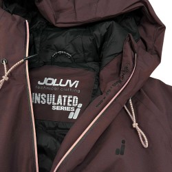 Joluvi Chaqueta Impermeable Wuster Morado Uva Catawba Mujer