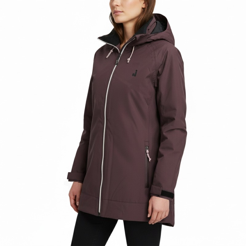 Joluvi Chaqueta Impermeable Wuster Morado Uva Catawba Mujer