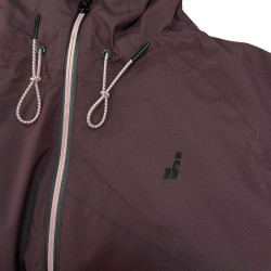 Joluvi Chaqueta Impermeable Wuster Morado Uva Catawba Mujer