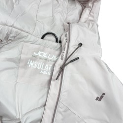 Joluvi Chaqueta Impermeable Wuster Blanco Crudo Mujer