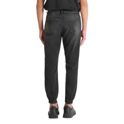 Antony Morato Pantalón Vaquero Jeans Skinny Cropped Fit Jake Negro Desgastado Black Hombre