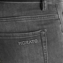 Antony Morato Pantalón Vaquero Jeans Skinny Cropped Fit Jake Negro Desgastado Black Hombre