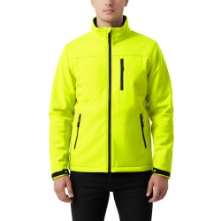 Softee Chaqueta Softshell Regis Amarillo Flúor Hombre