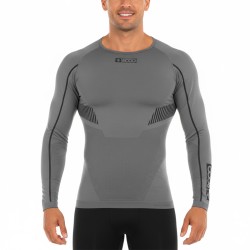 +8000 Camiseta Térmica Cortona Gris Oscuro Hombre
