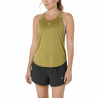Asics Camiseta De Tirantes Road Tank Amarillo Lemongrass Mujer