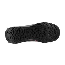 Hi-Tec Zapatillas Trekking Toubkal Low Wp Gris Negro Rosa Black Grey Geranium Mujer
