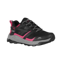 Hi-Tec Zapatillas Trekking Toubkal Low Wp Gris Negro Rosa Black Grey Geranium Mujer