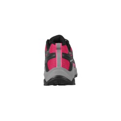 Hi-Tec Zapatillas Trekking Toubkal Low Wp Gris Negro Rosa Black Grey Geranium Mujer