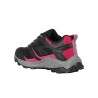 Hi-Tec Zapatillas Trekking Toubkal Low Wp Gris Negro Rosa Black Grey Geranium Mujer