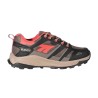 Hi-Tec Zapatillas Trekking Toubkal Low Wp Marrón Coral Black Taupe Georgia Peach Mujer