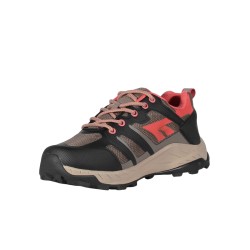 Hi-Tec Zapatillas Trekking Toubkal Low Wp Marrón Coral Black Taupe Georgia Peach Mujer