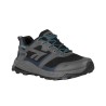 Hi-Tec Zapatillas Trekking Toubkal Low Wp Gris Negro Charcoal Insignia Blue Hombre