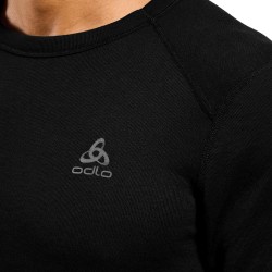 Odlo Camiseta Térmica Active Warm Negro Black Hombre