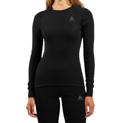 Odlo Camiseta Térmica Active Warm Negro Black Mujer