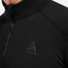 Odlo Camiseta Térmica Active Warm Media Cremallera Negro Black Hombre