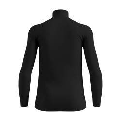 Odlo Camiseta Térmica Active Warm Media Cremallera Negro Black Hombre