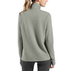 Odlo Pull Polar Essential Thermal Gris Verdoso Shadow Mujer