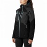 Ternua Chaqueta Polar Cortavientos Kimoa Black Negro Azul Mujer