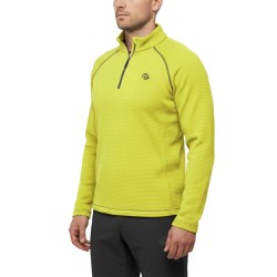 Ternua Pull Isere 1/2 Zip Amarillo Acid Citrus Hombre