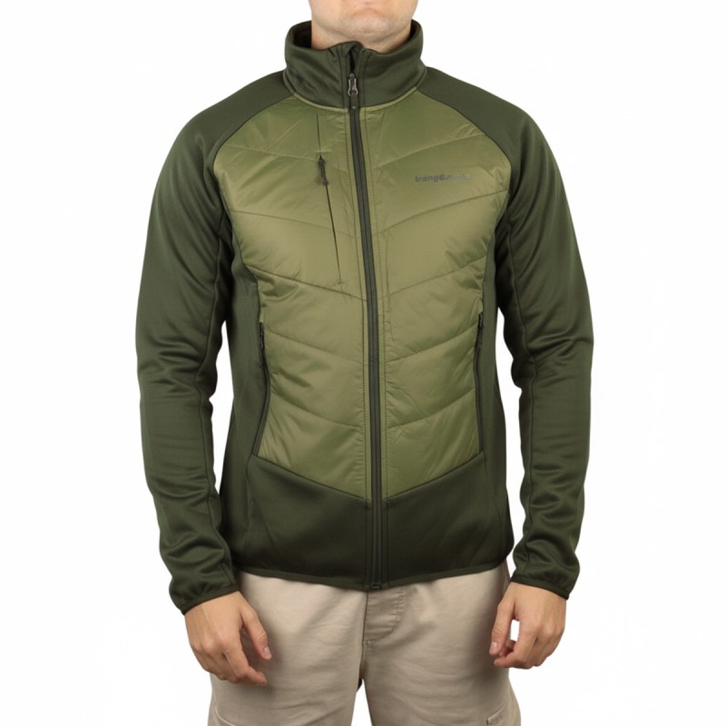 Trangoworld Chaqueta Híbrida Aumes Verde Hombre