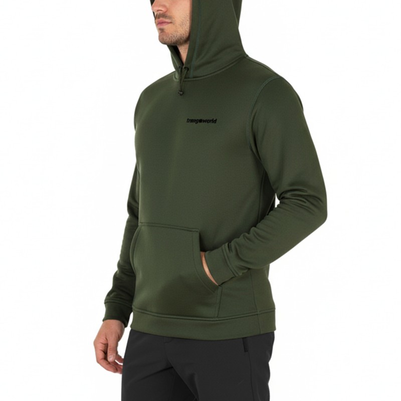 Trangoworld Sudadera Izeda Verde Hombre
