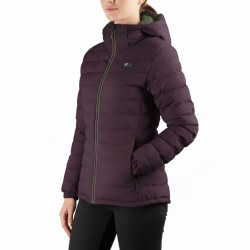 Joluvi Chaqueta Calefactable Reversible Heat Dipa W Gris Fosil Uva Catawba Mujer