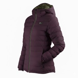 Joluvi Chaqueta Calefactable Reversible Heat Dipa W Gris Fosil Uva Catawba Mujer