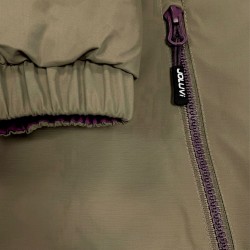 Joluvi Chaqueta Calefactable Reversible Heat Dipa W Gris Fosil Uva Catawba Mujer
