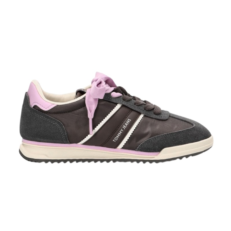 Tommy Hilfiger Zapatillas Casual Alphacleat Marrón Gris Rosa Black Walnut Mujer