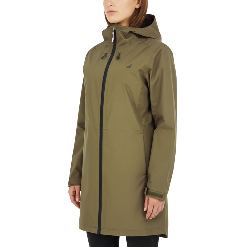 Joluvi Impermeable Bishorn W Verde Gris Fósil Mujer