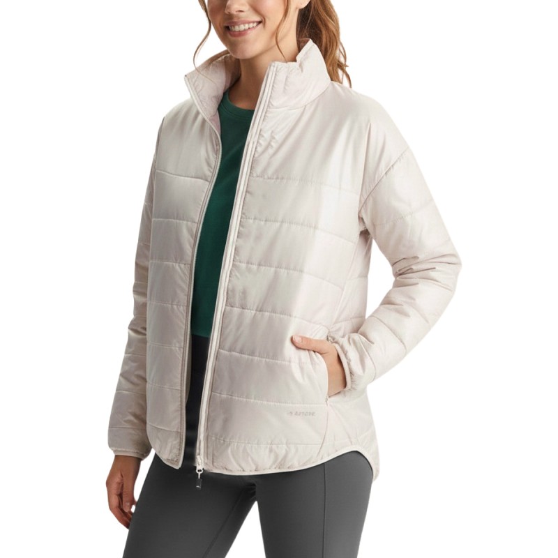 Astore Chaqueta Fibras Mills Blanco Roto Nacar Mujer