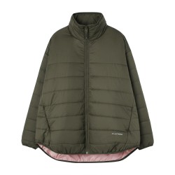 Astore Chaqueta Fibras Mills Verde Kaki Claro Mujer