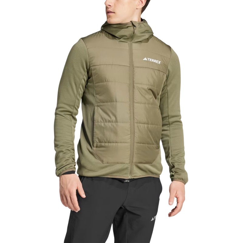 ADIDAS Chaqueta Híbrida Terrex Multi Hybrid Insulated Verde Olive Hombre