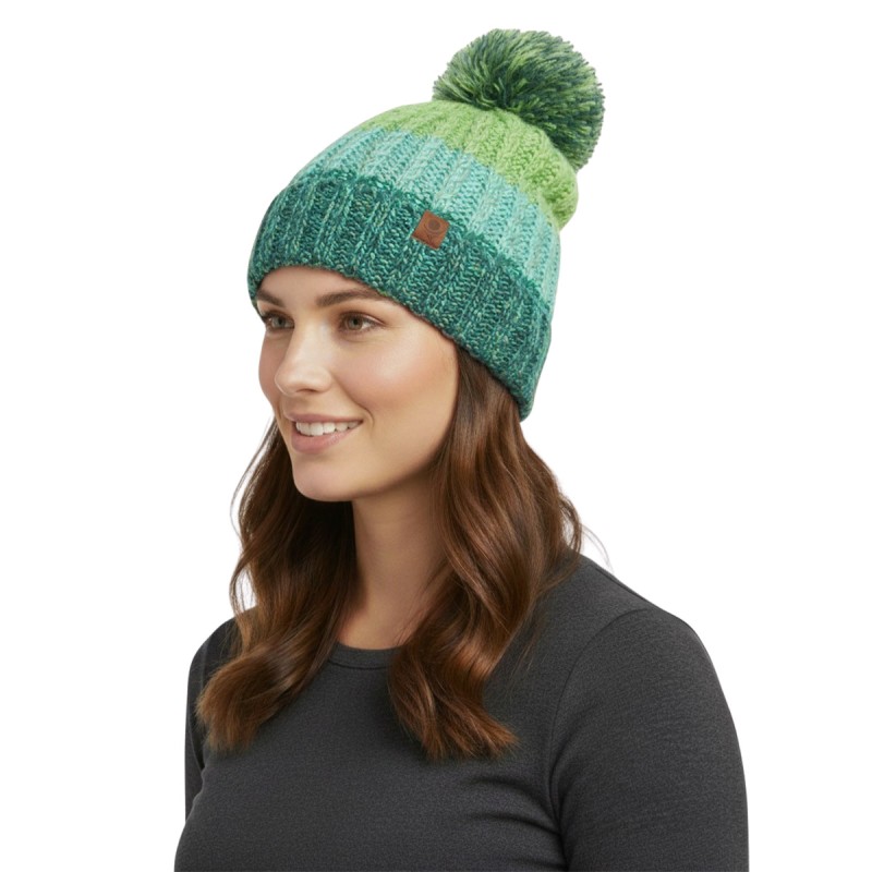 Trangoworld Gorro Ampriu Verde Azul Unisex