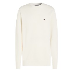 Tommy Hilfiger Jersey Essential Structure Blanco Roto Ivory Petal Hombre