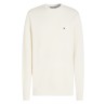 Tommy Hilfiger Jersey Essential Structure Blanco Roto Ivory Petal Hombre