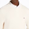 Tommy Hilfiger Jersey Essential Structure Blanco Roto Ivory Petal Hombre