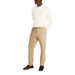 Tommy Hilfiger Jersey Essential Structure Blanco Roto Ivory Petal Hombre