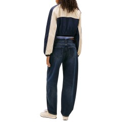 Tommy Hilfiger Pantalón Jeans Vaquero Jeanie balloon Azul Denim Blue Black Mujer