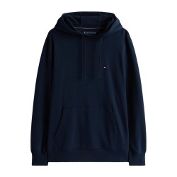 Tommy Hilfiger Sudadera Essential Terry Hood Azul Oscuro Desert Sky Hombre