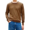 Tommy Hilfiger Jersey Essential Ssnl Cotto Marrón Highland Khaki Hombre
